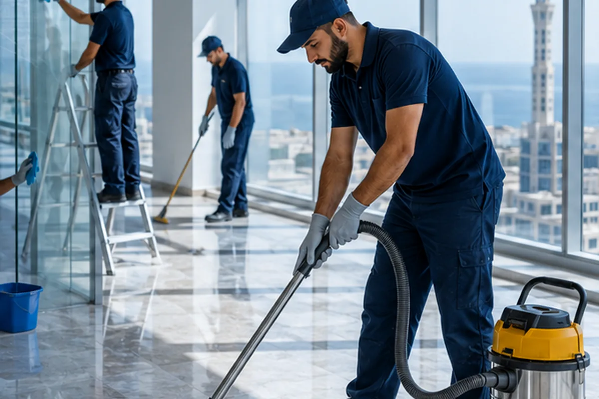 Construction and Project Cleaners in Jazan for southern port and industrial workforce planning in Saudi Arabia