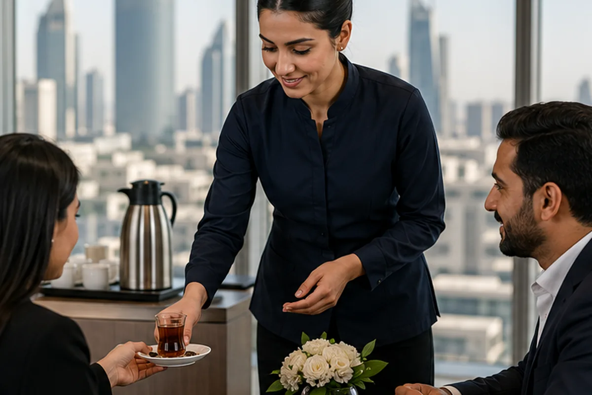 تخطيط توريد عمالة الضيافة والمطاعم والإعاشة لأصحاب الأعمال في جازان بالمملكة العربية السعودية